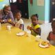 donuts with dad at daycare in Pataskala Ohio